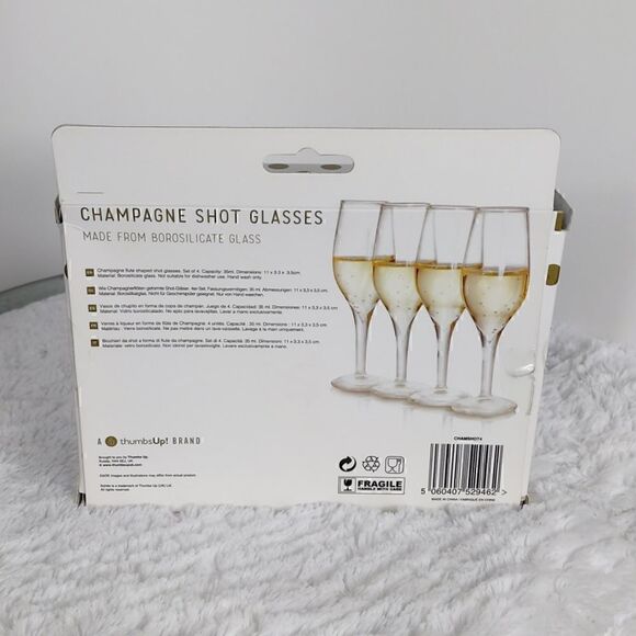 Champaign Shot Glasses    - Picture 2 of 4